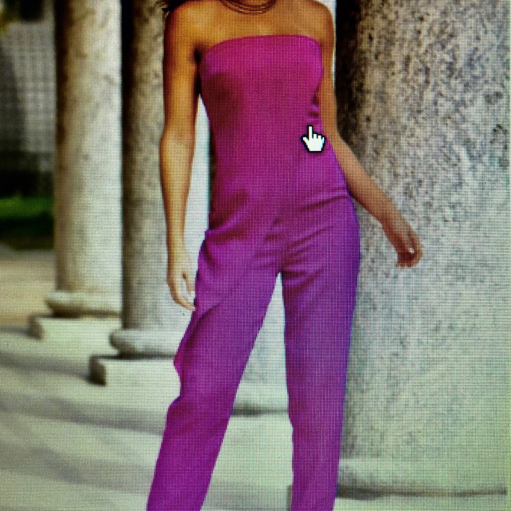 Asymmetric Overlay Jumpsuit NWT